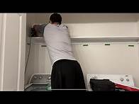 Video thumbnail for DIY - How to Build a Closet Shelf From Scratch