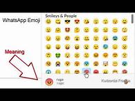 Video thumbnail for WhatsApp Emojis and their real meanings