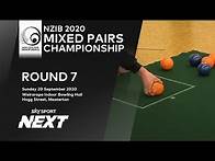 Video thumbnail for Round 7 | Mixed Pairs Championship 2020 | New Zealand Indoor Bowls