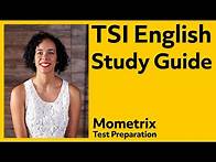 Video thumbnail for TSI English Study Guide