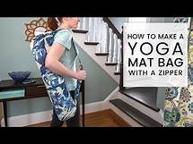 Video thumbnail for How to Make a Yoga Mat Bag