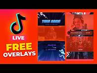 Video thumbnail for FREE Tiktok Live Overlays! Tiktok Live Studio Overlay Templat