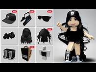 Video thumbnail for GET 20 FREE ROBLOX BLACK ITEMS! 😱🖤 (UNLIMITED STOCK)