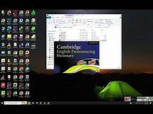 Video thumbnail for How to Install Cambridge Advanced Learner's Dictionary