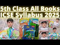 Video thumbnail for class 5 books 2025 | 5th class all books | 5th class icse books | class 5 book list | grade 5