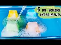Video thumbnail for 5 Winter Science Experiments with ice | Simple science for kids