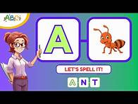 Video thumbnail for Learn How to Spell 3 Letter Words from A to Z | Teaching Preschool Spelling to Kids | ABC Phonics