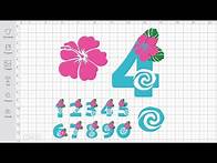 Video thumbnail for Moana Numbers Svg Free Cut File for Cricut