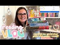 Video thumbnail for ✨ random number generator picks the pages I read each day 📚 cozy reading vlog!