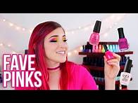 Video thumbnail for My Top 19 Favorite Pink Nail Polishes || KELLI MARISSA