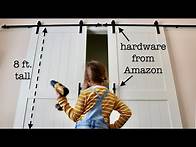 Video thumbnail for Easy Barn Doors For A Bedroom Closet