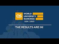 Video thumbnail for QS USA University Rankings 2021 | Highlights