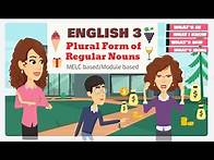 Video thumbnail for Plural Form of Regular Nouns/Singular and Plural Nouns | English with Teacher Joan