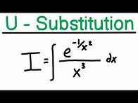 Video thumbnail for Integration by U Substitution Example Problem #1