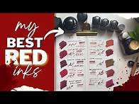 Video thumbnail for 🌹Top 10 MUST-TRY REDS~ Fountain Pen Inks🖋️ 🩸 | Every collector MUST-HAVE !🔴 ✨