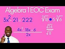 Video thumbnail for Algebra 1 EOC Exam Prep: 43 Questions to Practice & Perfect!