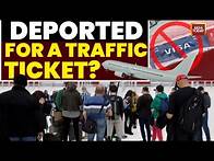 Video thumbnail for Deported Over a Speeding Ticket? US Student Visa Crackdown Begins | Students Being Deported| US News