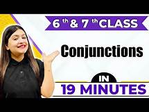 Video thumbnail for Conjunctions | Cheat Sheet Series For Class 6th & 7th