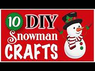 Video thumbnail for 10 EASY Snowman Crafts! 🎄 CHRISTMAS DIY | Dollar Tree DIY