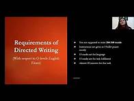Video thumbnail for IGCSE & O Levels English (1123) | Directed Writing Formats