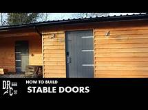 Video thumbnail for DIY Stable Doors for New Workshop || How to Make