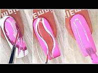 Video thumbnail for +6 Trendy Pink Nail Polish Designs | Step-By-Step Pink Nail Art Tutorial | Pink Nail Art Idea