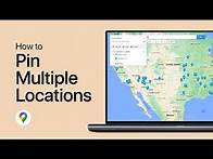 Video thumbnail for How To Pin Multiple Locations on Google Maps - Tutorial
