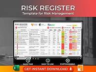 Video thumbnail for Risk Register Template, Risk Management Spreadsheet, PMBOK Guide Tool, Risk Assessment, Risk Response, Risk Matrix, Risk Priority, Risk Log - Etsy