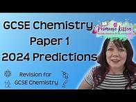 Video thumbnail for AQA | GCSE Chemistry Paper 1 | 2024 Predictions