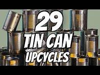 Video thumbnail for 29 AMAZING Tin Can Upcycled Crafts in 1 Video! Quick & Easy DIY Projects!