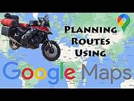 Video thumbnail for Planning custom routes using Google Maps with demonstration ride - 2023 *Updated video*