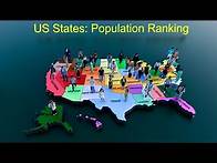 Video thumbnail for US States: Population Ranking (3D)