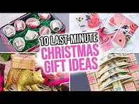 Video thumbnail for 10 Last-Minute DIY Christmas Gift Ideas