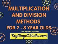 Video thumbnail for Multiplication and division methods for 7 - 8 year olds