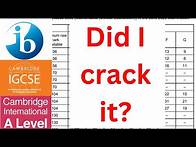 Video thumbnail for Did I Just Crack the 2024 IGCSE & A-Level Maths Grade Boundaries?