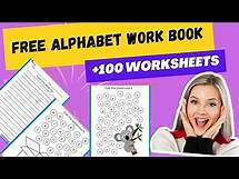 Video thumbnail for Alphabet Workbook | Alphabet writing and Tracing|Kindergarten Writing Worksheets Pdf Free Download