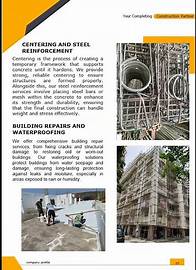 Video thumbnail for Construction Company Profile Template | How to Make Company Profile #companyprofile