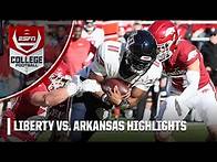 Video thumbnail for Liberty Flames vs. Arkansas Razorbacks | Full Game Highlights