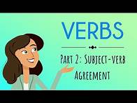 Video thumbnail for Verbs Part 2: Subject-Verb Agreement | English For Kids | Mind Blooming