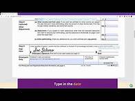 Video thumbnail for W4- How to sign and fill out your W4 form