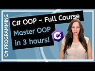Video thumbnail for C# OOP Full Course: Master Object-Oriented Programming (OOP) with Practical Examples