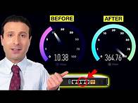Video thumbnail for How to INSTANTLY Make Your WiFi Speed Faster