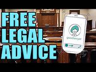 Video thumbnail for How To Get FREE LEGAL ADVICE- GoodLawyer and 3 more strategies!