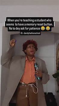 Video thumbnail for DANDY (CLOTHING AND BAG FASHION SCHOOL IN ABEOKUTA) on Instagram: "Patience oh Lord 😂😆 #dandyclothingandbagservices #dandyfashionschool #fyp #fashiondesignerinabeokuta"
