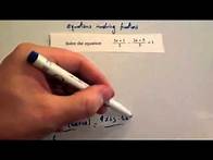 Video thumbnail for Equations involving algebraic fractions - Corbettmaths