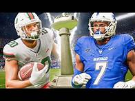Video thumbnail for Playing Miami for the ACC Championship | College Football 25 Buffalo Dynasty | 98