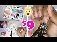 Video thumbnail for DIY Testing Kiss Press On Nails and Nail Art Starter Kit