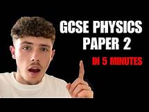 Video thumbnail for Physics Paper 2 in 5 Minutes! | Everything You Need To Know (Combined and Triple Science)