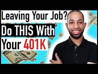 Video thumbnail for What To Do With Your 401K After Leaving Your Job? 401K Rollover Options