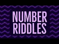 Video thumbnail for Number Riddles With Answers